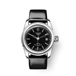 Tudor Glamour Date - Ladies Watch with Black Dial Ref 51000-0001