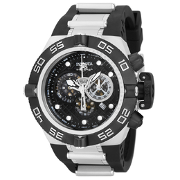 Invicta Subaqua Noma IV 6564 Black Dial Chronograph Stainless Steel Mens Watch