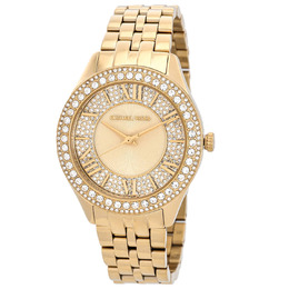 Michael Kors Harlowe Pave Quartz Crystal Ladies Watch Model MK4709
