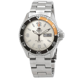 Orient RA-AA0821S Mako-3 Automatic Ivory Dial Mens Watch