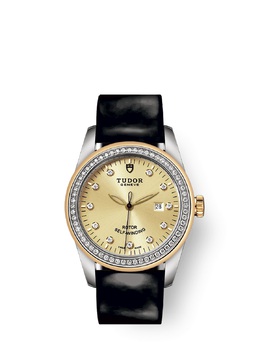 Tudor Glamour Date Automatic Diamond Ladies Watch Model 53023-0045