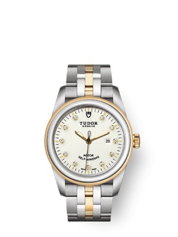 TUDOR Glamour Date Automatic Diamond Ladies Watch (M53003-0066)
