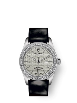 Tudor Glamour Date Automatic Diamond Ladies Watch 53020-0054 M53020-0054