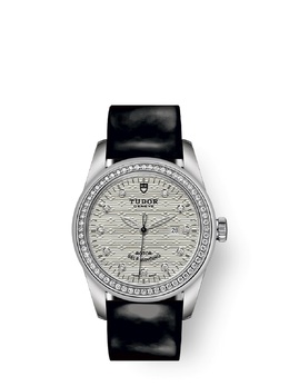 Tudor Glamour Date Automatic Diamond Ladies Watch - 53020-0055