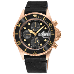 Gevril Chronograph Black Dial Mens Watch - 4167
