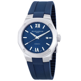 Baume & Mercier Riviera Automatic Blue Dial Mens Watch moa10619