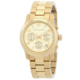 Michael Kors Ladies Chronograph Watch - Runway Collection