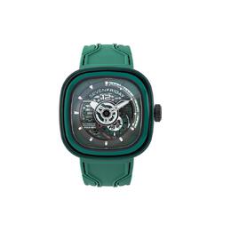 Sevenfriday PS-Colored Carbon Automatic Day-Night Green Dial Mens Watch ps3/05