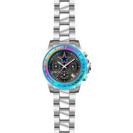 44981 Invicta NFL Dallas Cowboys Chronograph GMT Quartz Black Dial Mens Watch