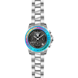 Invicta NFL Las Vegas Raiders Chronograph GMT Quartz Mens Watch 44983