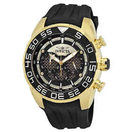 Invicta Speedway Chronograph Black Dial Mens Watch 26301