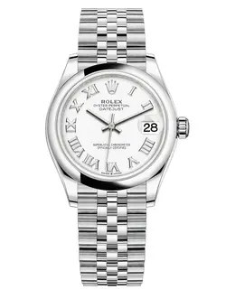 Rolex Datejust 31 Stainless Steel White Roman Dial Women's Watch M278240-0004