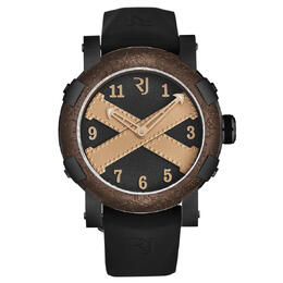 RJ.TG.AU.103.20 Romain Jerome Titanic A La Grande Automatic Mens Watch Black Dial