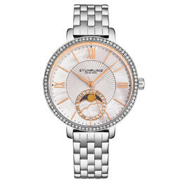 Stuhrling Original Symphony Quartz Silver Dial Ladies Watch M17986