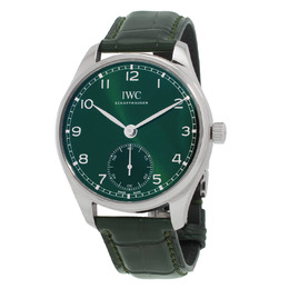IWC Portugieser 40 Automatic Green Dial Mens Watch IW358310