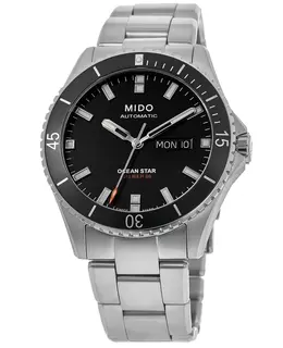 Mido Ocean Star 200 Black Dial Steel Men's Watch m026.430.11.051.00