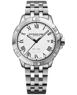 Мужские часы Swiss Tango с браслетом из нержавеющей стали, 41 мм 8160-ST-00300 Raymond Weil 4564070 | silver