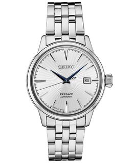 Мужские автоматические часы Presage с браслетом из нержавеющей стали 40,5 мм Seiko 5865496 | no color