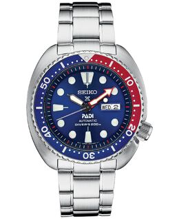 Мужские автоматические часы Prospex Diver из нержавеющей стали с браслетом 45 мм Seiko 12365165 | silver