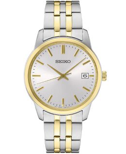 Мужские двухцветные часы-браслет из нержавеющей стали Essential 40 мм Seiko 11971013 | white
