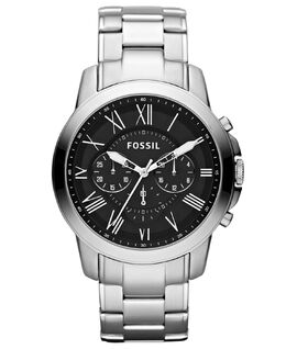 Мужские часы Grant с хронографом и браслетом из нержавеющей стали 44 мм FS4736 Fossil 711376 | no color
