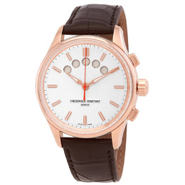 Frederique Constant Yacht Timer fc-380vt4h4 Automatic Mens Silver Dial Watch