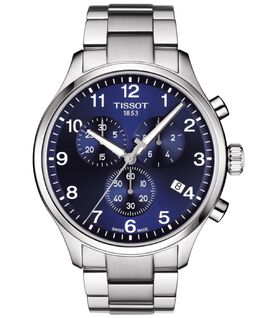 Мужские швейцарские часы с хронографом Chrono XL Classic T-Sport с браслетом из нержавеющей стали, 45 мм Tissot 5869992 | no color