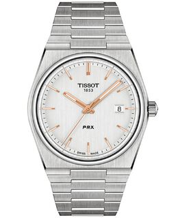 Мужские швейцарские часы PRX с браслетом из нержавеющей стали, 40 мм Tissot 12091546 | silver