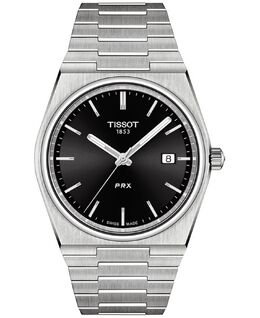 Мужские швейцарские часы PRX с браслетом из нержавеющей стали, 40 мм Tissot 12091548 | black
