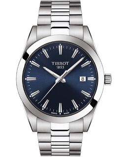 Мужские швейцарские часы T-Classic Gentleman с браслетом из нержавеющей стали, 40 мм Tissot 10345391 | silver