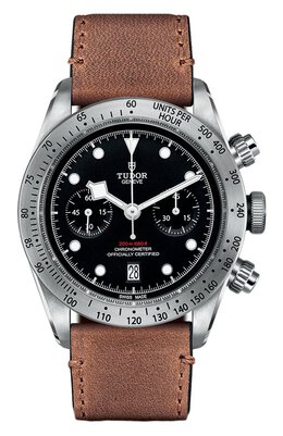 Часы Black Bay Chrono Tudor 79350/calf/black