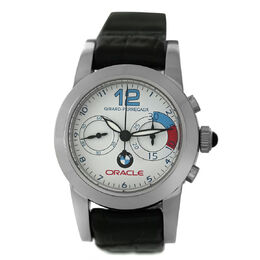Girard-Perregaux BMW Oracle Racing Chronograph Automatic White Dial Ladies Watch 80440