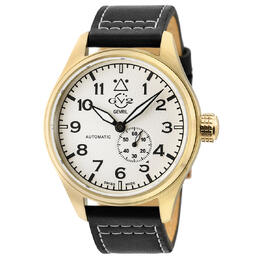 Gevril Aeronautica Automatic White Dial Mens Watch Part Number 18003