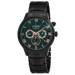 Citizen Eco-Drive Green Dial Mens Watch AP1055-87X