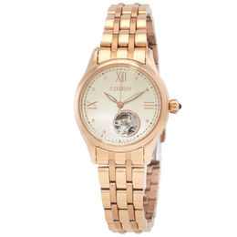 Citizen Luna Automatic Gold Dial Ladies Watch pr1043-80P