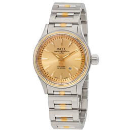 Ball Fireman Automatic Stainless Steel with 18kt Yellow Gold Ladies Watch NL2110C-2T-SJ-GO