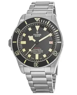 Tudor Pelagos Left Hand Diver Automatic Black Dial Titanium Men's Watch Model M25610TNL-0001
