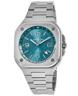 Bell & Ross BR05G-PB-ST/SST Sky Blue Dial Automatic Steel Men's Watch