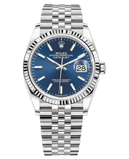 Rolex Datejust 36 Blue Dial Women's Watch m126234-0017