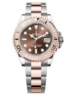 Rolex Yacht-Master 40 M126621-0001 Chocolate Dial Rose Gold Men's Watch