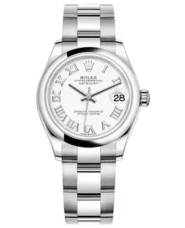 Rolex Datejust 31 Stainless Steel White Roman Dial Women's Watch Model M278240-0003
