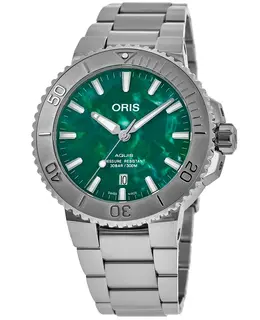 Oris Aquis Date Bracenet Special Edition Steel Men's Watch Model 01/733/7730/4137-07