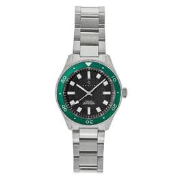 naun103-3 Nautis Holiss Mens Watch Black Dial 44mm Automatic Movement with Unidirectional Bezel & Scratch Resistant Crystal