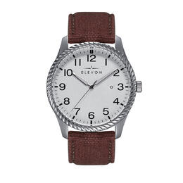 Elevon Crosswind Silver-tone Dial Mens Watch ele128-1