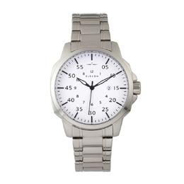 Elevon Hughes White Dial Mens Watch ele100-1