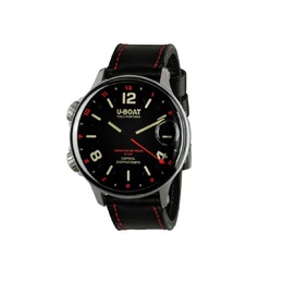 U-Boat Capsoil Quartz Black Dial Mens Watch - Model 9674