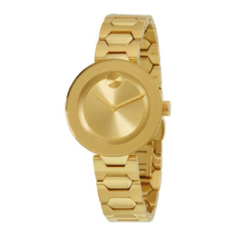 Movado Ladies Watch Model 3600382 Gold Dial