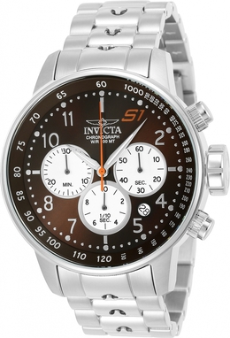 Invicta S1 Chronograph Brown Dial Mens Watch 23081