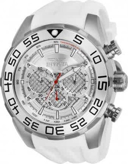 Invicta 26299 Speedway Chronograph Mens Silver Dial Watch