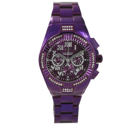 TM-121231 Purple Dial Mens Chronograph Watch